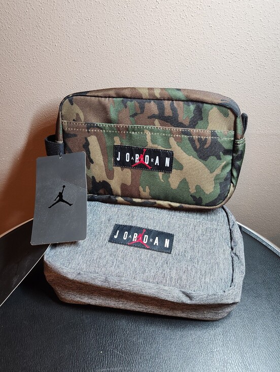 Jordan Handbags - Brand New Air Jordan Travel Case(2) Camo And Grey Bag